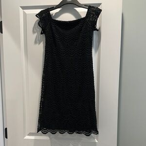 Lilly Pulitzer Jade Black Shift Dress